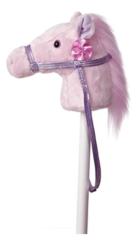 Aurora World World Giddyup Fantasy Stick Pony 37 Plush Pink