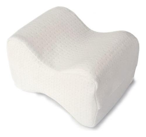 Almohada Arcoiris X2 Pierna Rodilla Relax Alta Densidad Blanco