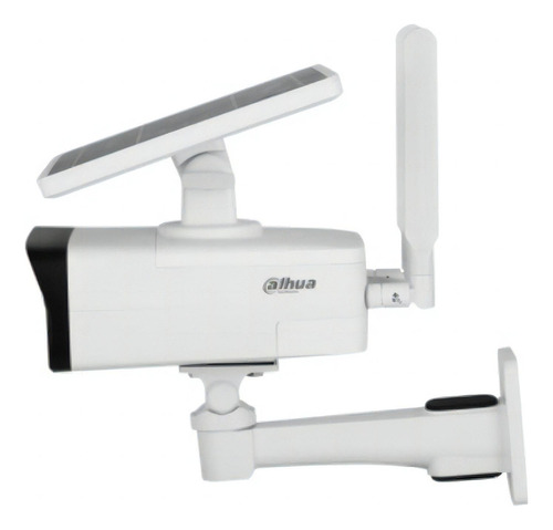 Camara De Videovigilancia 4mp Ip Bala Dahua 4g Solar Bateria Color Blanco