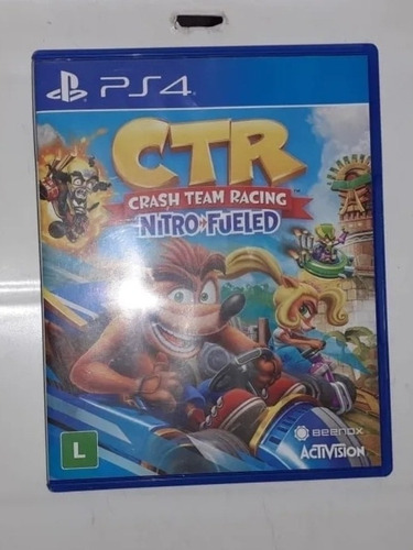 Crash Team Racing Nitro-fueled, Ps4, Mídia Fisica