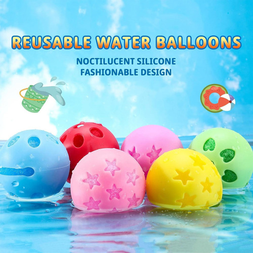 Mz Globos De Agua For Niños,juego 6 Bolas Globos Agua