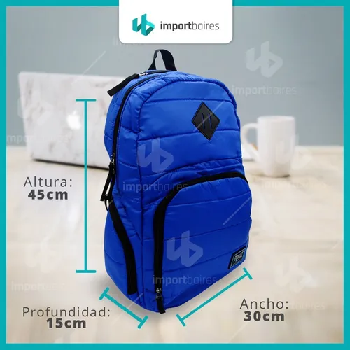 Mochila Everlast Liviana Plegable Tela Inflable Urbana