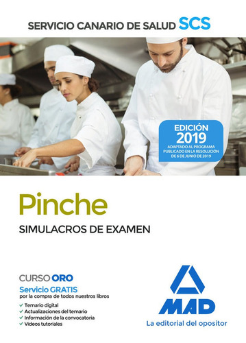 Pinche Servicio Canario Salud Simulacro De Examen - Vv.aa.
