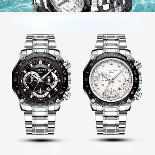 Reloj Deportivo De Moda Chenxi Luminous Calendar