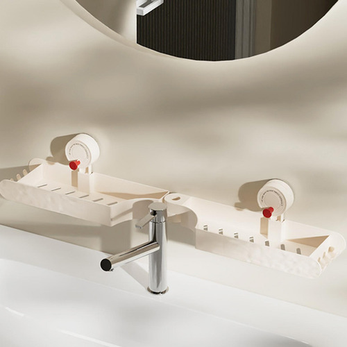 Estante De Almacenamiento Para Baño, Estante De Blanco