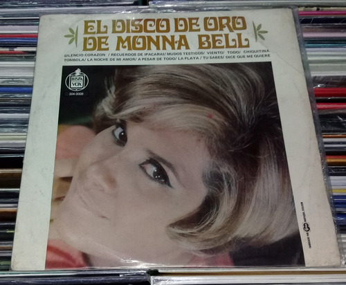 Monna Bell El Disco De Oro De Monna Bell Lp Importado Kktus