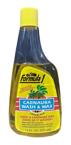 Shampoo+ Cera Carnauba Formula 1 De Usa Lubricentro Lubrione