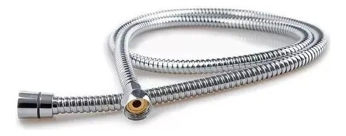 Manguera Ducha Flexible Extensible Cromada 2mts Inoxidable