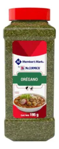 Orégano Member's Mark By Mccormick 195 G
