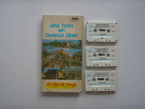 Una Hora En Buenos Aires 25 Años De Tango  Casete Col 1987