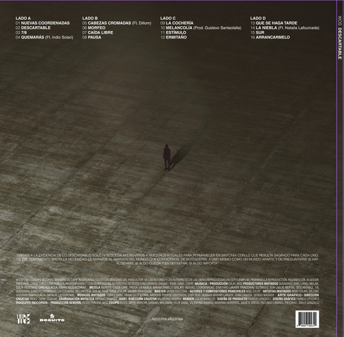 Wos, Descartable Vinilo Lp Edición Limitada
