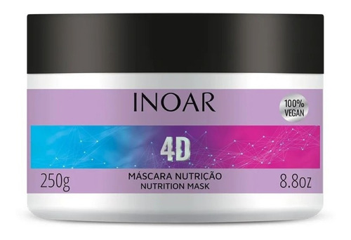 Máscara 4d 250g - Inoar