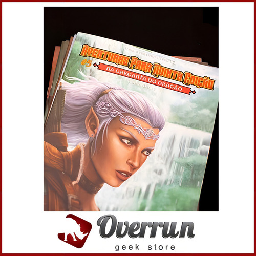 Aventuras Para Quinta Edição #5 - Garganta Do Dragão, de Dungeons And Dragons. Editorial Galápagos em português