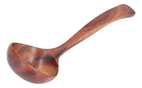 Cucharón De Madera Con Mango Largo Para Servir Sopa, Cocina