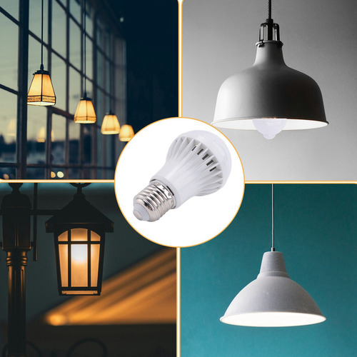 Bombilla Con Sensor De Movimiento, Luz Led De Inducción Infr