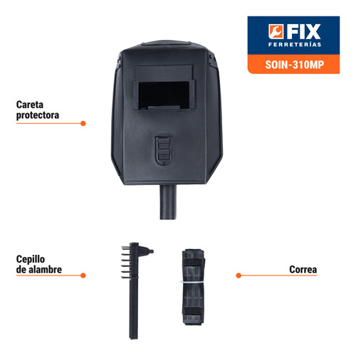 Mini Soldadora Inverter Pretul Soin-310mp 100 A 127 V 60 Hz