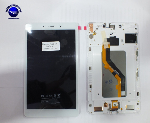 Imagen 1 de 1 de Pantalla Compatible Taba T295 Blanca C/m | Tecnoservicios Rf