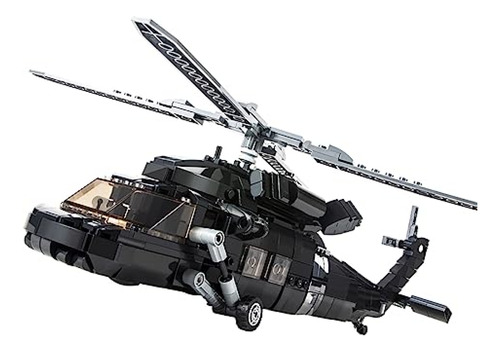 Legos  Dahonpa Uh-60 Helicóptero Black Hawk Juego De Ladrill