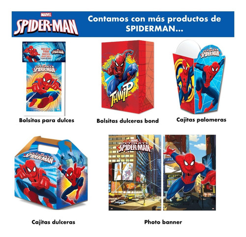Spiderman Block De Stickers Artículo Fiesta - Spi0h1