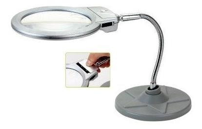 Lupa De Mesa Led Ds 126-1 Pilha