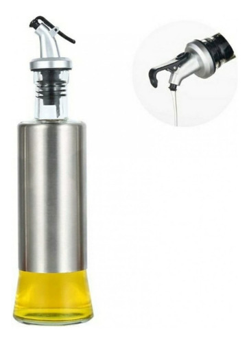 Conjunto 2 Porta Azeite/óleo Vinagre Em Vidro Premium 300ml