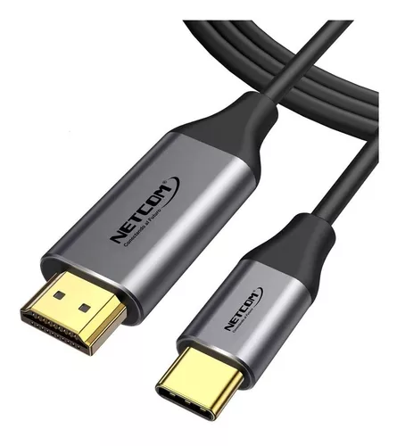 Cable HDMI 2 Metros Ultra HD 3D 4K V2.0 2160P a Enmallado Gris