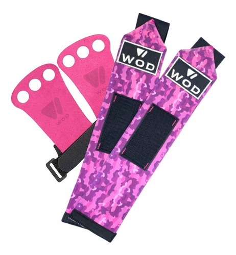 Callera Para Gimnasia Wod Combo Wod Color Cammo Fucsia Talle M