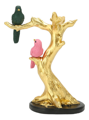 Figura De Pájaro De Resina, Rama De Urraca Sobre Rama, Joyer