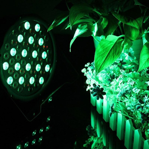 Imagen 4 de 10 de Luz Led Dj Tacho Proton 54 Led Rgbw Audioritmico Dmx Boliche