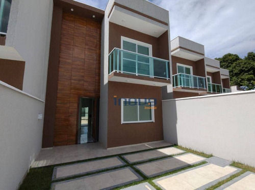 Imagem 3 de 22 de Casa Duplex Com 03 Suítes No Centro Do Eusébio - Ca0999