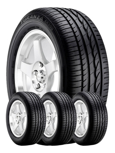 Imagen 1 de 9 de Combo 4u 195/60/16 Bridgestone Turanza Er 300