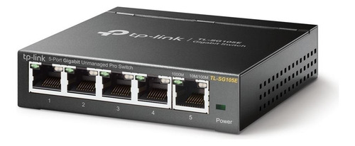 Switch Gigabit Easy Smart Tl-sg105e De Mesa Com 5 Portas Tp-link 100v/240v