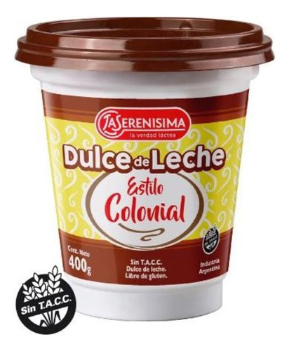 Dulce De Leche Colonial 400 G