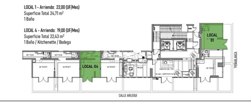 Local En Placa Comercial En Arriendo En Arlegui Viña Del Mar