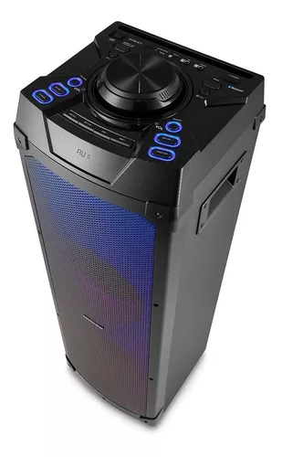 Torre De Sonido Noblex Mnt590f Bluetooth 4800w Color Negro