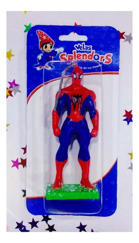 Vela Magica Cumpleaños Infantil Fiesta Spiderman