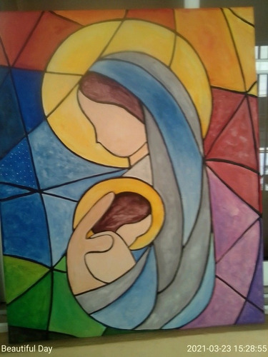 Imagen 2 de 10 de Pinturas En Acrílico En Bastidor De 40x50cms