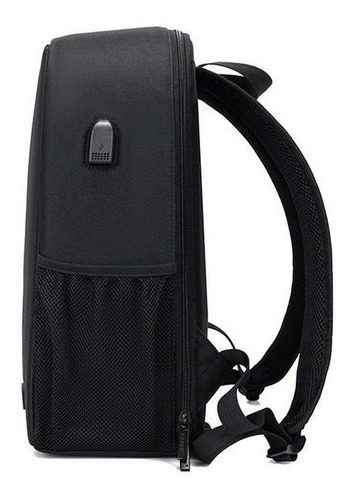 Imagen 8 de 10 de Mochila Para Cámara Fotográfica D6 Color Negro