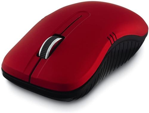 Mouse Óptico Verbatim Commuter Inalámbrico 1200dpi Roj /vc