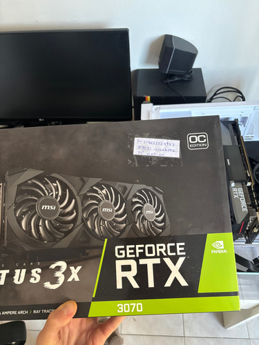 Placa De Video Gigabyte Nvidia Geforce Rtx 3080 Ti 12gb (Usado)