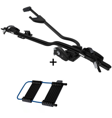 Suporte Bicicleta De Carbono Thule 598b Proride Preto + 984