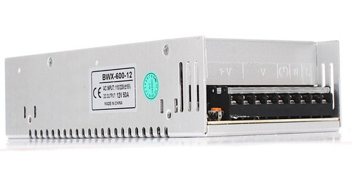 Fonte Chaveada 50a 12v 600w Bivolt Som Automotivo Led Cftv