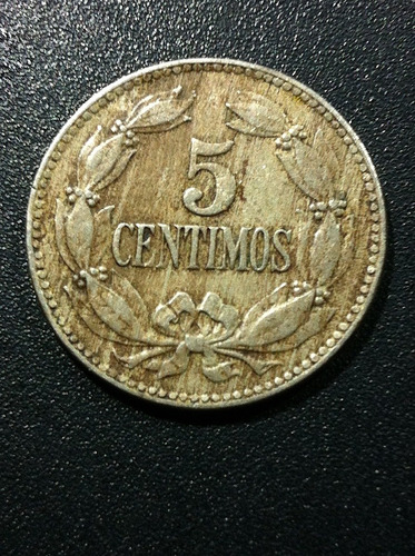 Moneda De Venezuela 5 Céntimos Muy Escasa 1925 Ex.f