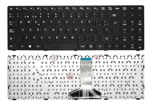 ¡¡ Teclado Lenovo 100-15ibd En Español - Jhc Ventas !!