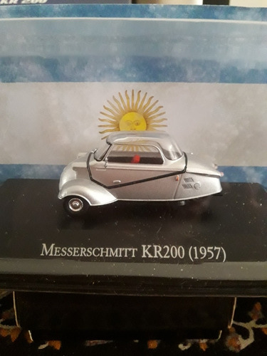 Autos Inolvidables Messerschitt Kr200 Año 1957 No75