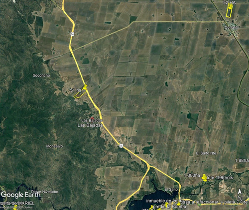 Imagen 3 de 6 de Campo Agricola Sobre Autovia N 36 Las Bajadas- San Agustin