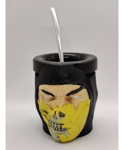 Mate Scorpion (mortal Kombat) Impreso En 3d