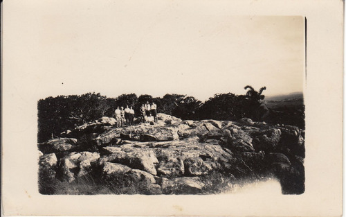 1933 Rocha Fotografia Postal En Quebrada De Los Higuerones 