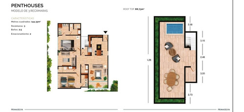 Penthouse En Venta En Primaselva En Casa Jaguar (ph2rf) En Cabo Norte, Mérida
