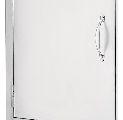 Doble Acceso Amurallado Bbq Puerta 24 X 24 Al Aire Libre C